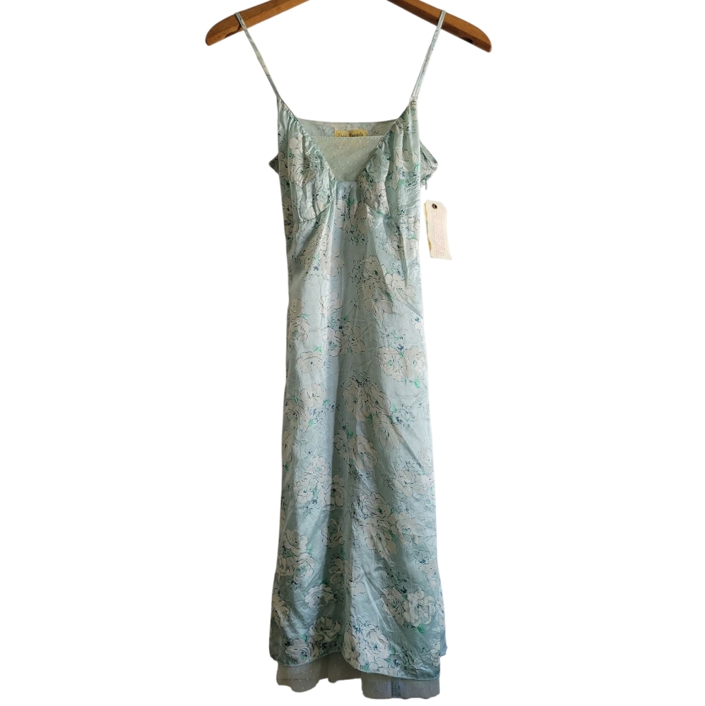 FREE PEOPLE Nwt Silk Slip Dress 2